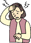Figure: Woman suffering a headache
